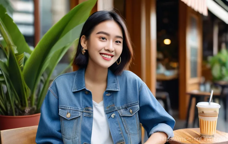 데님 재킷 코디법 - Prompt 1: Effortless Weekend Chic in Malaysia**